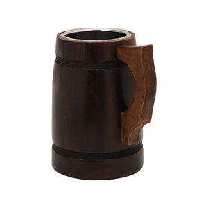 Wooden Ecofriendly Beer <b>Mug</b> Classical Style Stainless Steel <b>Big</b> Size Beer <b>Mug</b> for Sale Latest Trend Largest Manufacture Company - Product Image 6