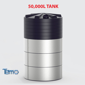 New PE Tank-50,000 Liters Capacity <b>LLDPE</b>/HDPE Material Food Grade & UV Resistant - Product Image 1