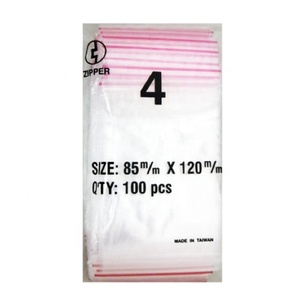 LDPE <b>Zip</b> <b>Lock</b> <b>Bags</b> for Household Use for Packaging - Product Image 3