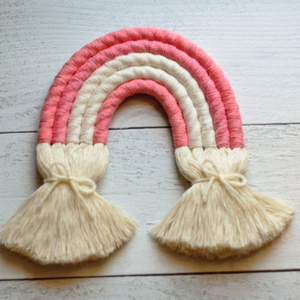 ผลไม้รวมคุณภาพสูง - ของตกแต่งบ้านสีชมพูสดใสสำหรับแขวนผนัง - Product Image 1