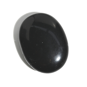Pierres ovales d'obsidienne polie, gemmes noires naturelles, spécimens minéraux pour artisanat DIY et décoration Feng Shui – Meilleures ventes, qualité supérieure - Product Image 3