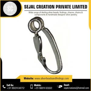 Nouveau Design Sterling Pendentif Bails Bijoux Résultats Béliers pour la Fabrication de Bijoux Fourniture en Vrac DE VENDEUR ET FOURNISSEUR INDIEN - Product Image 5