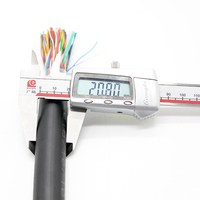 Câble téléphonique UTP FTP 15 paires 25 paires 50 paires 100 paires 2400 paires Câble de communication extérieur blindé rempli de gel Cat3