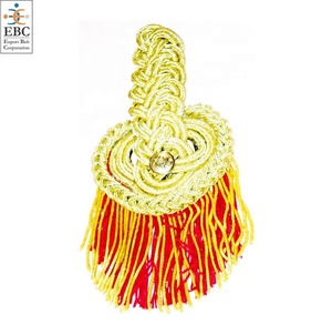 Flecos de Epaulettes con Borde Dorado OEM, Flecos Metálicos Dorados al por Mayor, Gruesos y Finos, Flecos de Hilo Metálico, Ecológicos, Calidad Profesional - Product Image 5