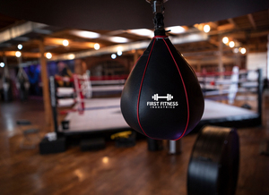 Balle de frappe en cuir Pu poire sac de boxe balles de vitesse Muay Thai Fitness entraînement balle de vitesse de boxe - Product Image 5