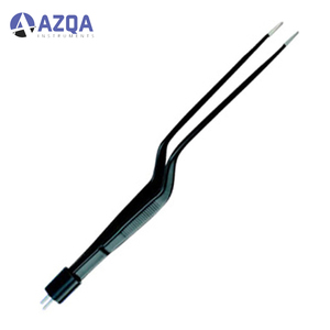 Pinzas Quirúrgicas Bipolares Antiadherentes Jansen de Acero Inoxidable, Pinzas Bipolares Europeas con Cable Reutilizable - Product Image 3