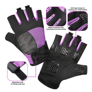 Gants de levage de poids en cuir pour hommes, accessoire de haute qualité, pour le Fitness, personnalisable - Product Image 2
