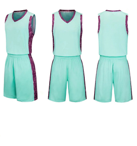 Custom Basketball Uniform Sportswear Uniform Custom Printing High Quality Wholesale Basketball Shirt and Shorts - Product Image 2