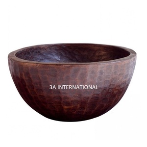 Handcrafted Wooden Serving Bowl Home Hotel Restaurant Catering Dinnerware Table Food Salad Snacks Bowl Hotel and Wedding - Product Image 1