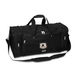 Sac de sport en polyester avec logo personnalisé 30x30x60cm pour femmes Grand sac Prime pour équipement de football - Product Image 1