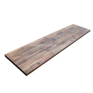 ACACIA FINGER JOINT WOOD- ESPRESSO OILED COVER TOP 1 HIGH QUALITY IN SMARTWOOD COMPANY OF VIETNAM
