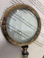 New Design Brass Handheld Magnifier glasses With Leather case Suitable For Reading at Wholesale Price