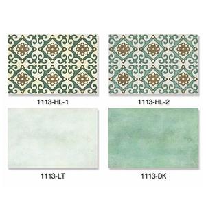 Carreaux muraux en céramique émaillée verte de Style classique 300x450mm pour une utilisation en extérieur - Product Image 1