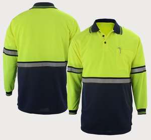 Alta calidad sublimación al por mayor camisas polo manga larga - Product Image 5