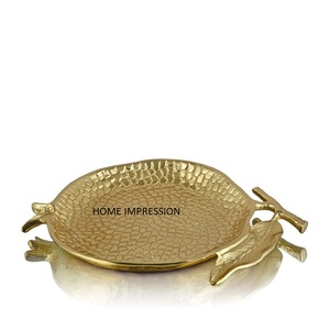 ชามโลหะดีไซน์สุดสร้างสรรค์สำหรับตกแต่งแอปเปิ้ลชามใส่ผลไม้แห้งดีไซน์ใหม่ล่าสุด - Product Image 1