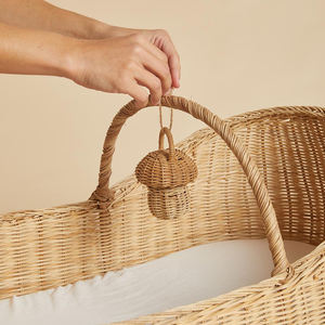 Sonajero de ratán nórdico para decoración de habitación de niños, hecho en SHK-026 de Vietnam - Product Image 1