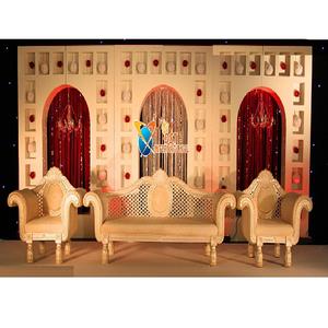 Bougie d'arrière-plan à bougie d'arrière-plan, bougie murale pendante de mariage asiatique rêveuse, support de bougie romaine de fond pour célébrations - Product Image 1