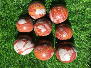 Noreena Jasper Sphère Naturel Cristal Entier Poli Pierres Précieuses Boule Décor À La Maison pour Reiki Guérison Feng Pierre Semi-Précieuse Artisanat - Product Image 4