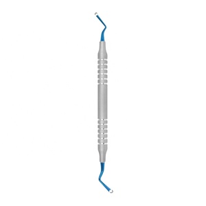 Écarteur gingival Points enduits de titane bleu Instruments à double extrémité de 5mm avec instrument dentaire à poignée creuse légère - Product Image 5