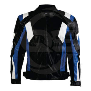 Los hombres totalmente protectora carreras de moto chaqueta de cuero - Product Image 5