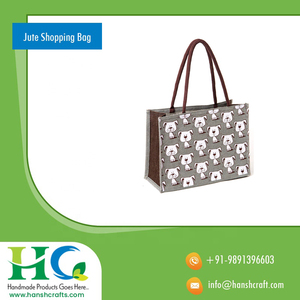 2022 Bolsas de yute hechas a mano de tendencia más nuevas Diseño multiusos biodegradable y reutilizable con cremallera en venta - Product Image 2