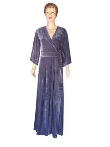 Cotton Velvet Kimono Bathrobe Valentines Day Gift Bathrobe Turkish Bathrobe <b>Cardigan</b> Nightwear Dressing Gown Beach Bikini Summer - Product Image 3