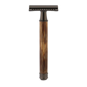 Cuchilla de doble filo para hombre, afeitadora de alta calidad con mango largo, mariposa giratoria para abrir la maquinilla de afeitar de seguridad - Product Image 6