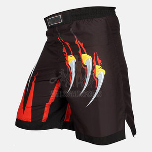 Pantalones cortos sublimados de poliéster, Shorts de lucha, servicio OEM, personalizado - Product Image 3