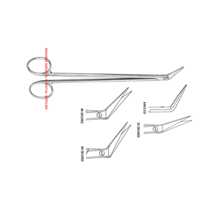 TIJERAS CARDIOVASCULARES PARA EL CARDIOVASCULAR SHARP ANGLED 25 GRADOS 19CM Instrumentos Quirúrgicos Fabricante y Exportador - Product Image 5