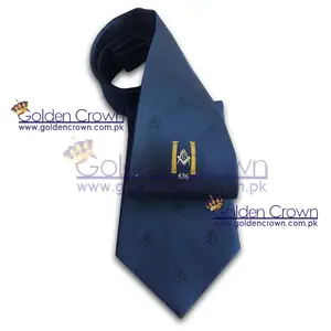 100% Seidenstoff Freimaurer Krawatte Männer für benutzer definierte Freimaurer Krawatte | Freimaurer Krawatten Lieferant