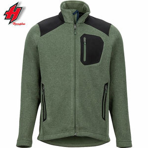 Sweatshirt polaire à capuche pour hommes, veste chaude, tricotée polaire style décontracté et sport - Product Image 1