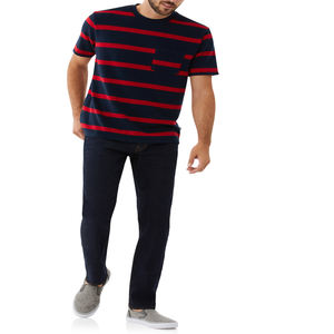 Camisetas de algodón para hombre diseño personalizado cuello redondo en blanco estilo callejero patrón sólido 220g Jersey tela verano Casual manga corta - Product Image 5