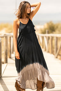 Women Tie Dye Summer <b>Maxi</b> <b>Dresses</b> Women Lady Elegant Long Resort Wear <b>Dresses</b> <b>Sun</b> <b>Dresses</b> - Product Image 5