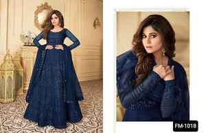 Salwar kameez-traje indio pesado de diseñador, ropa de fiesta, traje indio de Surat, gharacholi con Dupatta - Product Image 2