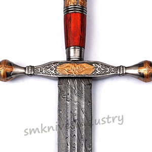 Espada de Metal Plateada de Una Sola Cara, Inspirada en El Señor de los Anillos, Lista para la Batalla, con Funda y Armadura (Smk1959) - Product Image 6