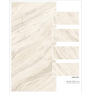 Baldosas de Porcelana Esmaltada con Aspecto de Mármol de Carrara, Totalmente Pulida, 60x120cm - Product Image 3