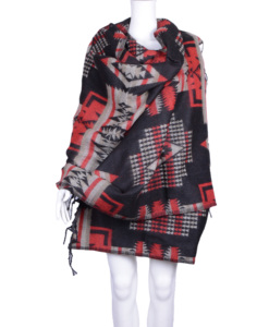 Châle en laine uni, vêtement d'hiver, dernier modèle, 1004 b - Product Image 1