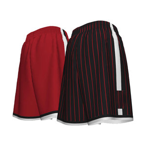 Pantalones cortos de baloncesto de malla OEM, pantalones cortos de baloncesto personalizados en blanco. - Product Image 4