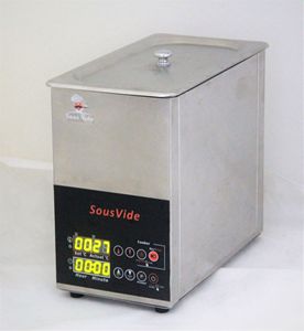 Huevo cocina intacto tanque de acero inoxidable No calentador dentro todo tanque incluso climatizada 6L tipo recto Sous Vide comercial Cocina - Product Image 6