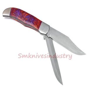 22นิ้วเปิดความยาวเหล็กคู่มีดขนาดใหญ่ที่สวยงามพับเก็บได้ (Smk1608) - Product Image 2