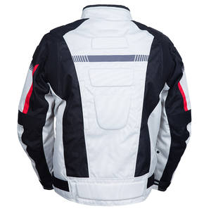 Chaqueta de cuero para montar en moto para hombre, calidad profesional - Product Image 3