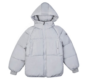 Wholesale Custom logo <b>Bubble</b> Jacket Men Winter Thick Coats Heavy Mens Puffer Jacket <b>Top</b> Quality Product - Product Image 1