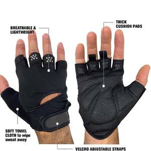 2024 Design Gants de gymnastique demi-doigt pour les exercices d'entraînement, le cyclisme et l'entraînement croisé-Fitness Gants d'haltérophilie pour hommes femmes - Product Image 3