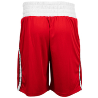 Conjunto de Uniforme de Boxeo de Chaleco y Shorts de Poliéster 100% Elástico, Ligero y Transpirable en Rojo con Estampado Personalizado