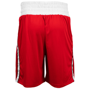 Conjunto de Uniforme de Boxeo de Chaleco y Shorts de Poliéster 100% Elástico, Ligero y Transpirable en Rojo con Estampado Personalizado - Product Image 6