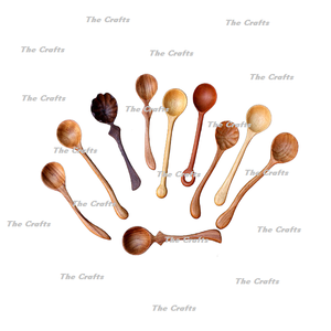 Juego de cinco cubiertos de cuchara de madera con vajilla de restaurante de la mejor calidad a precios asequibles - Product Image 2