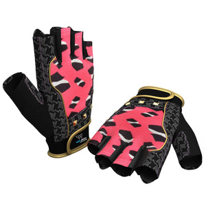 Vente en gros de gants de gymnastique avec Logo personnalisé, respirant, demi-doigt, entraînement, Fitness, exercice, haltérophilie, gants pour femmes - Product Image 1
