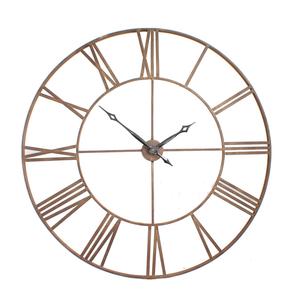 Horloge murale de luxe en fer noir, revêtue de poudre indienne, élégante, décorative, vente en gros, nouveauté, meilleure vente - Product Image 4
