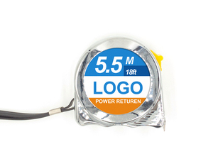 Ruban de mesure rétractable pour voiture, Logo personnalisé de haute qualité, 5.5M, avec verrouillage automatique - Product Image 3