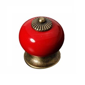 Nouveaux boutons de porte élégants pour l'utilisation quotidienne Nouveau style de boutons pour tiroirs Poignée de porte en céramique Boutons d'armoire en céramique décoratifs modernes - Product Image 5